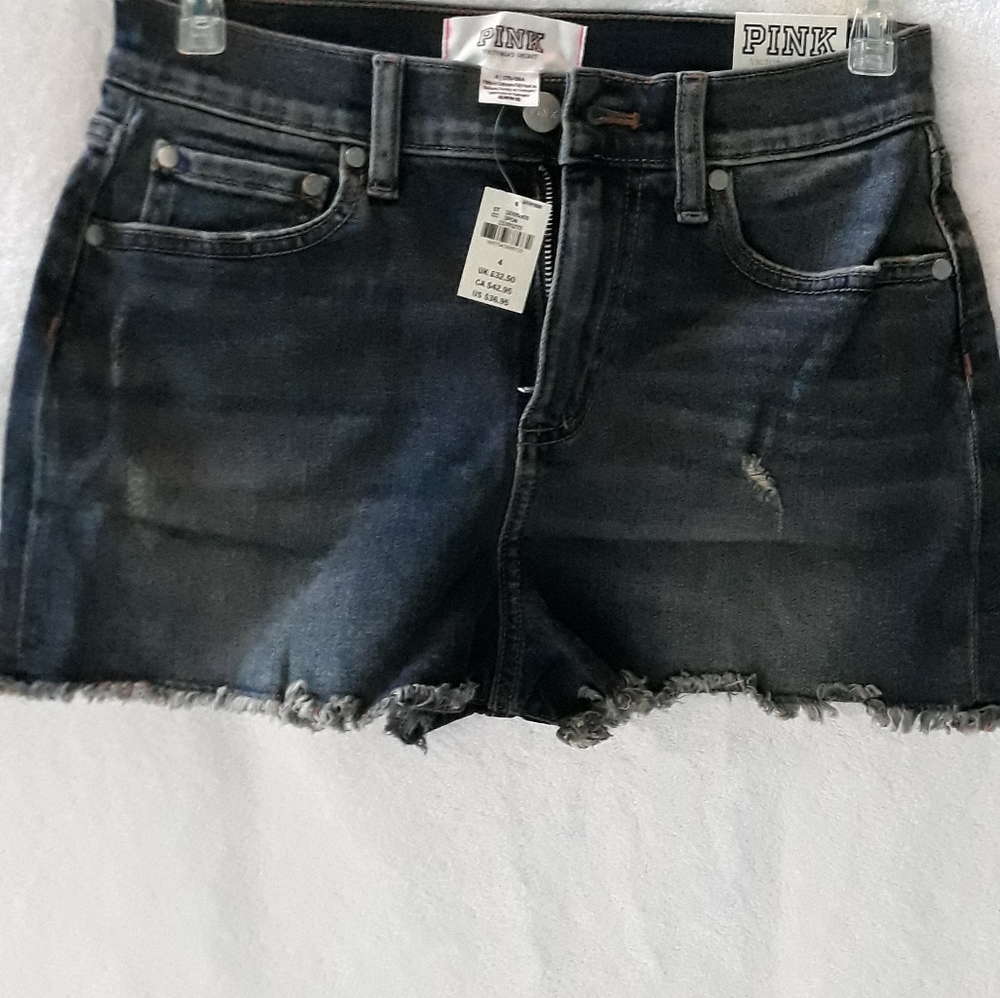 Blue jean shorts